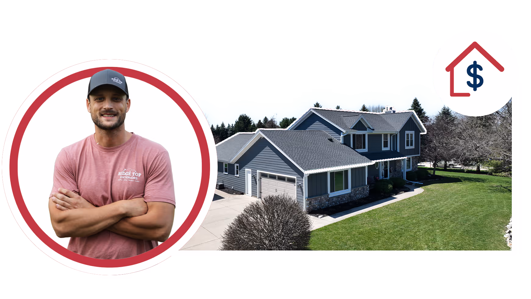 Asphalt shingle roof replacement crew in Appleton, WI (Fox Valley)